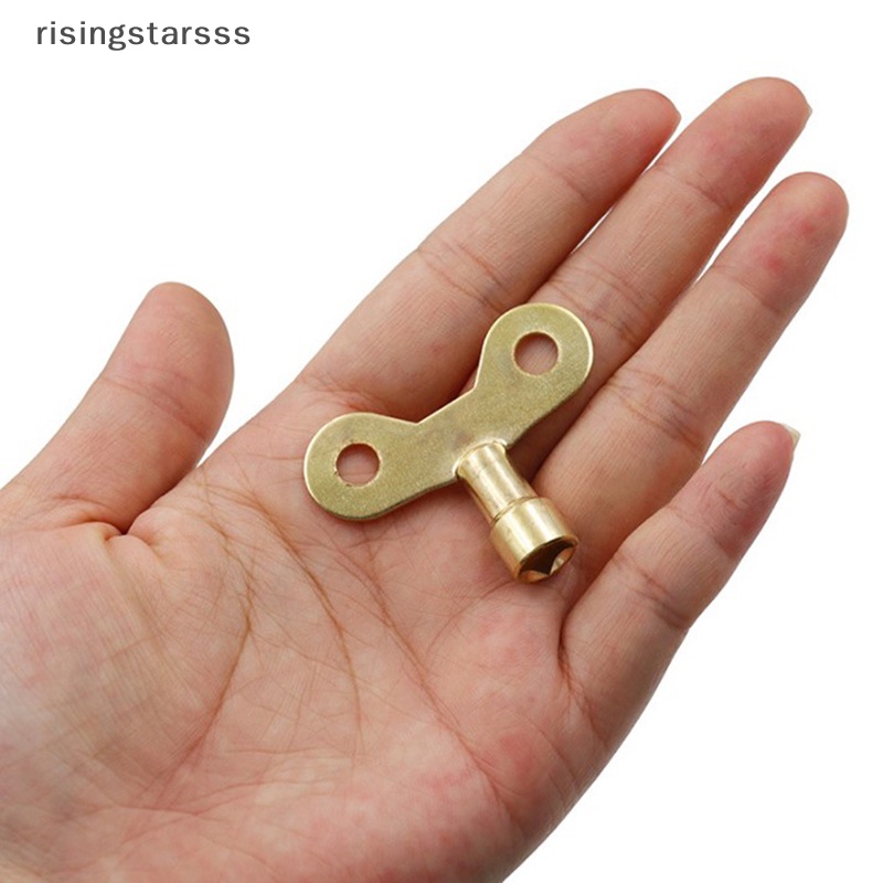 Rsid Span-new 2pcs Bleed Key Square Socket Faucet Keys Keran Air Kuningan Radiator Khusus Lubang Kunci Ledeng Jelly