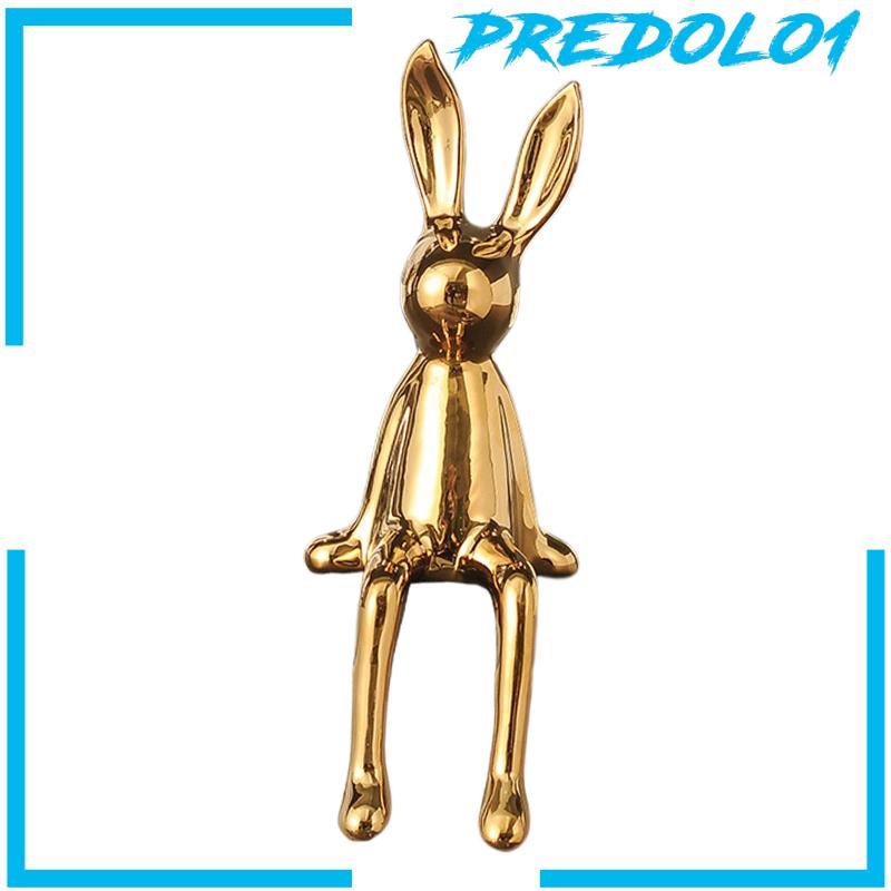 [Predolo1] Patung Kelinci Angka Hewan Lorong Paskah Kamar Tidur Kantor Bunny Statues