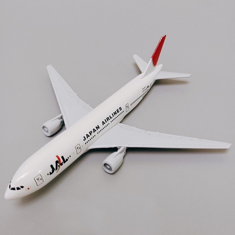 Pesawat Japan Airlines Boeing 777model JAL B777 Diecast Metal Pesawat Mainan