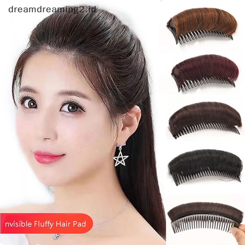 (drea) Wig Cushion Stabil Nyaman Suhu Tinggi Serat Insert Sisir Invisible //