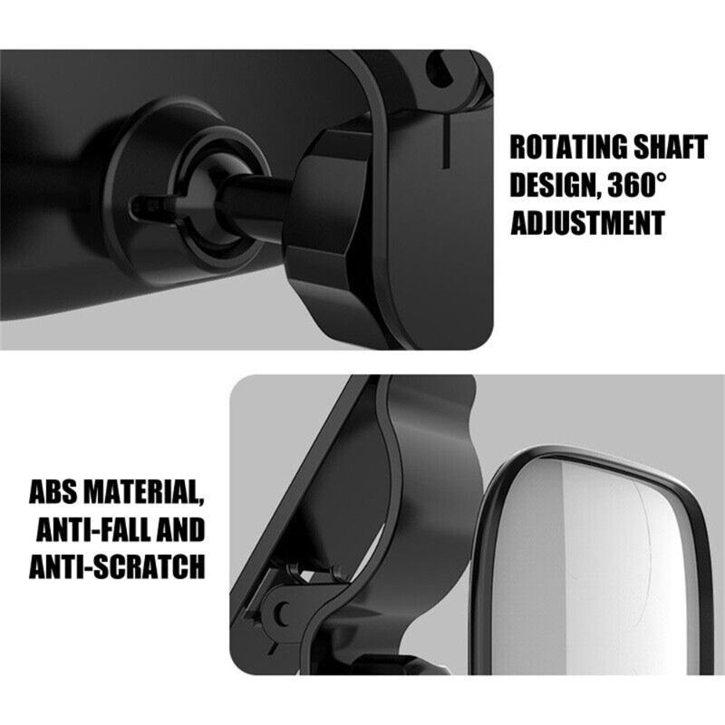 Kursi Belakang Mobil Bayi Anak Kaca Spion Dengan Klip Dapat Disesuaikan 360derajat Rotatable Observation Blind Spot Mirror Safety Monitor Auto Accessories