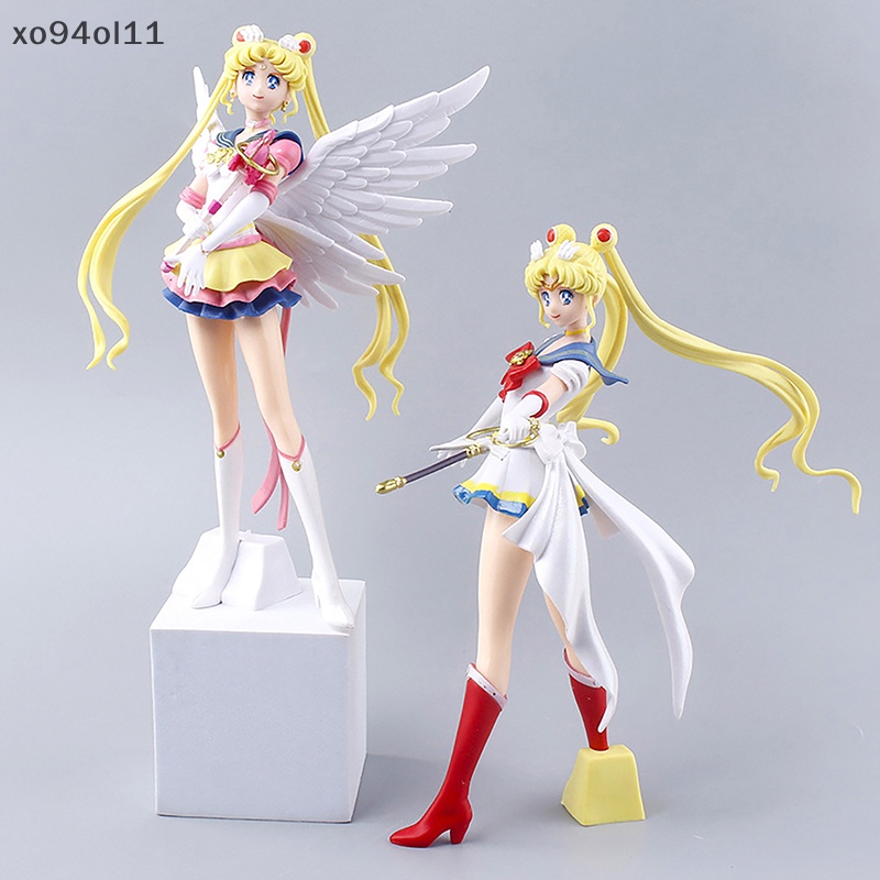 Xo Sailor Moon Anime Figure Tsukino Usagi Princess Serenity Peripheral Action Mainan OL