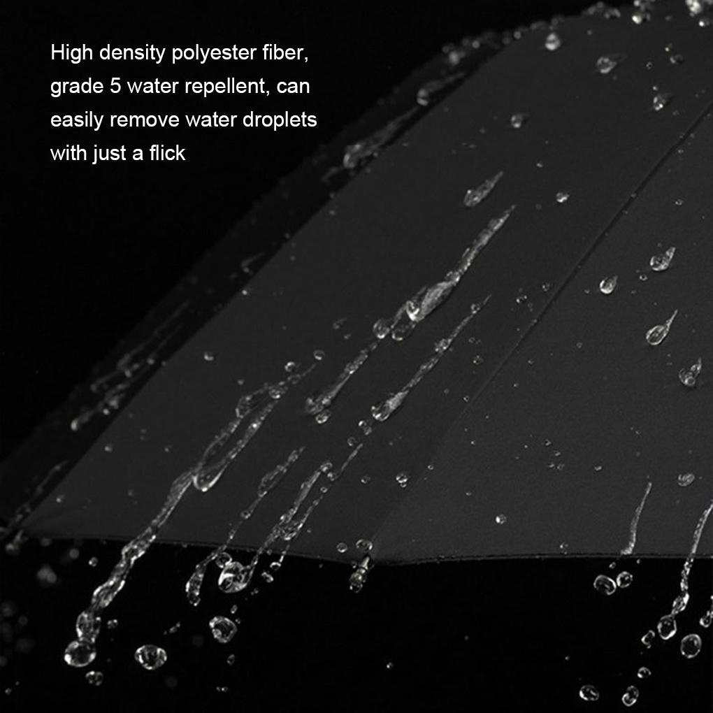 Payung Lipat Dengan Senter LED Garis Reflektif Tahan Angin Payung UV Parasol Waterproof Sunproof Pelindung Matahari Sun Rain Day