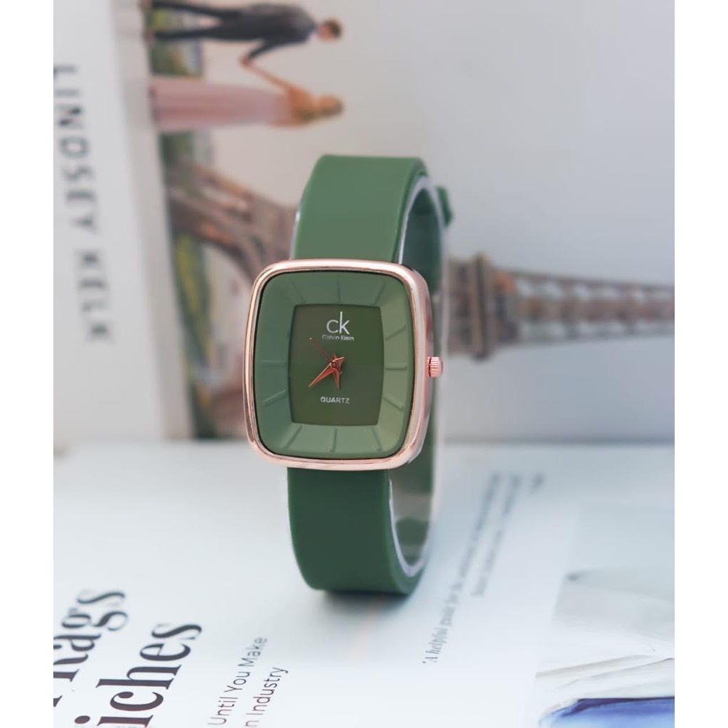 PA Jam Tangan Quartz Strap PU Analog Casual Gaya Retro Wanita &amp; Pria Ulzzang Watch Korean Fashion RM088