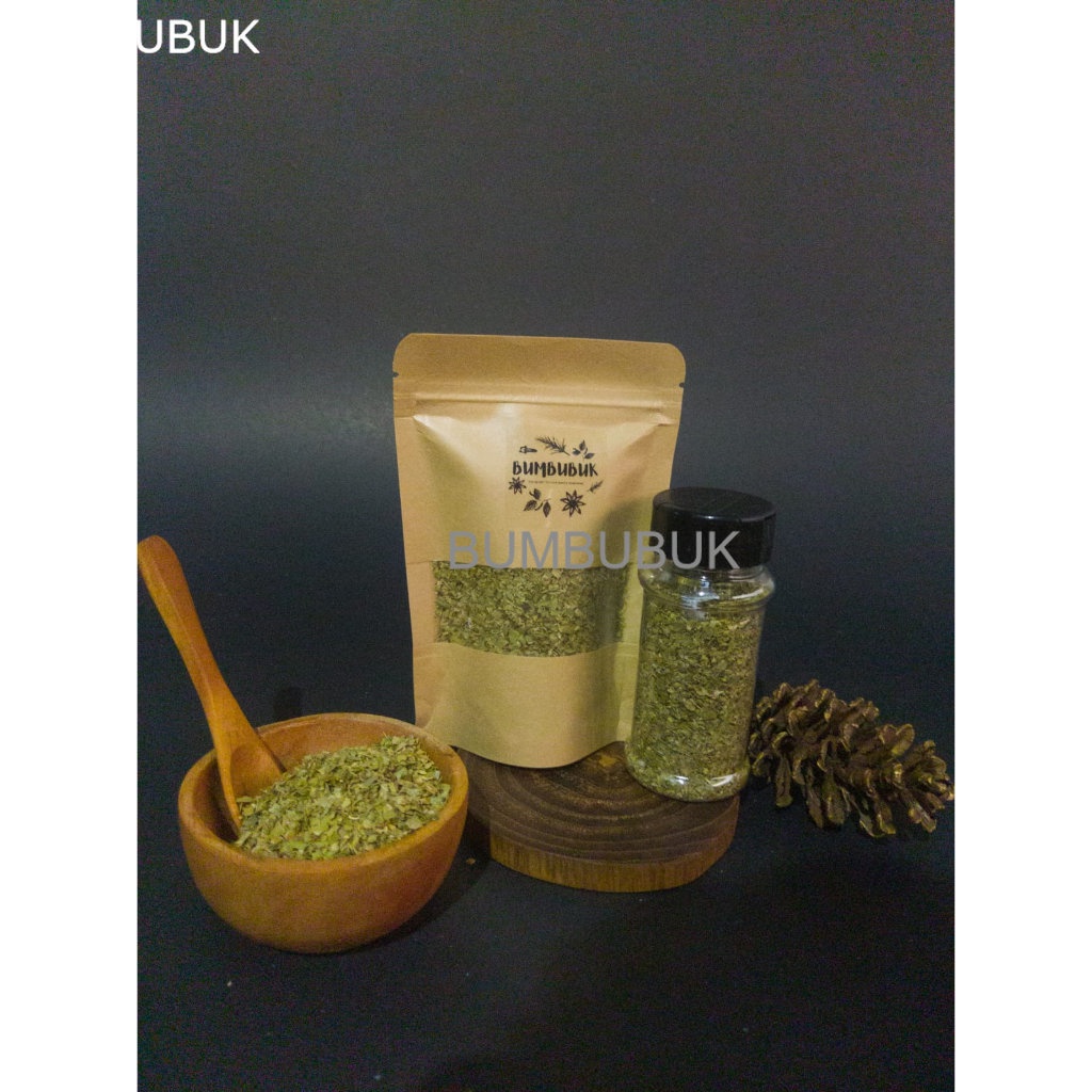 

Bumbubuk Oregano 25gr 50gr Botol / Daun Oregano / Oregano Kering / Dried Oregano / Italian Herbs / Rempah Itali