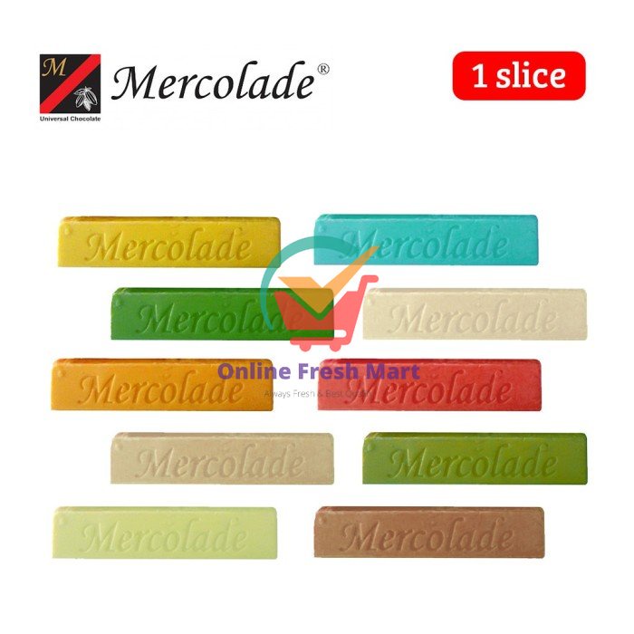 

Mercolade warna potong [166gr] - Strawberry Red - Online Fresh Mart Denpasar