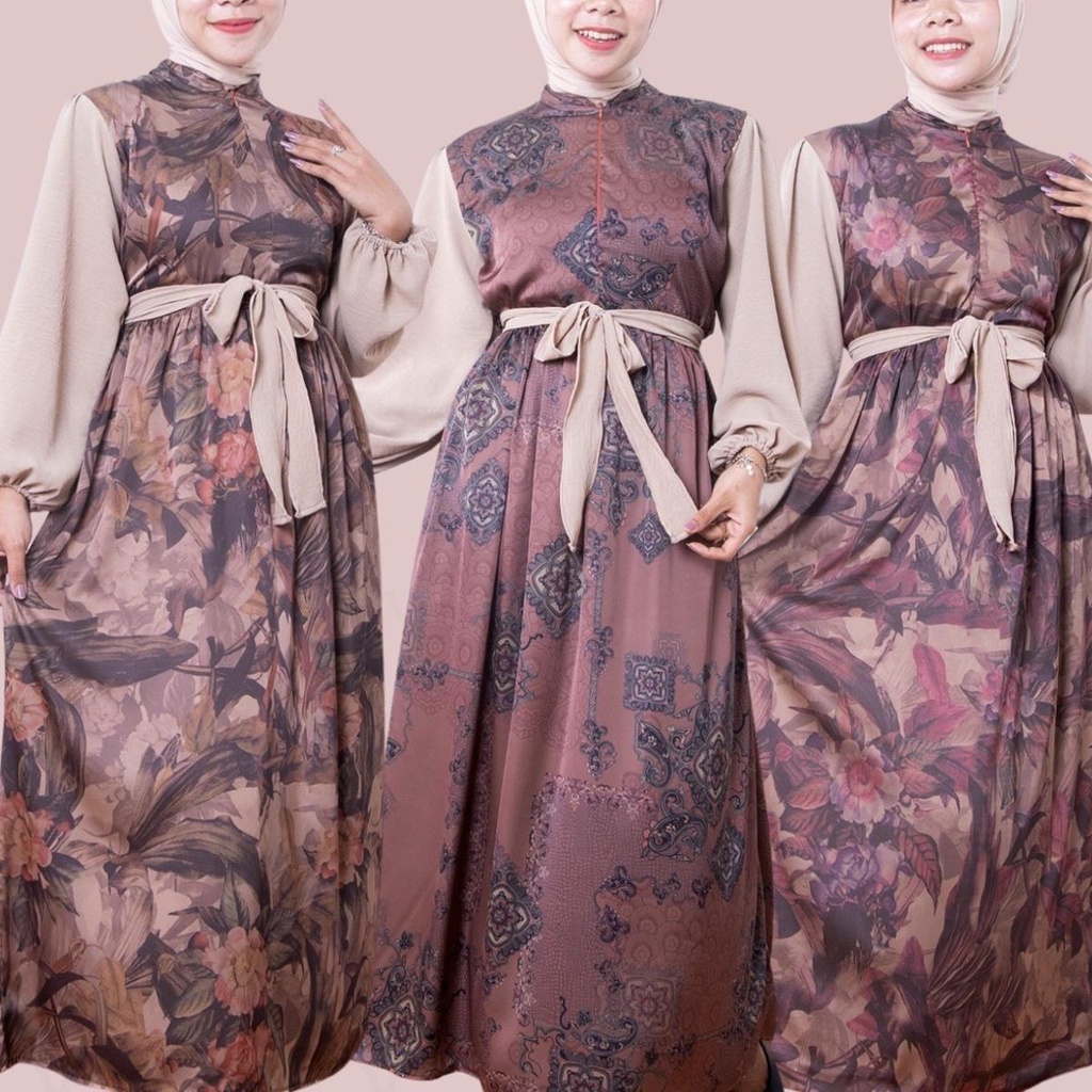 BEFAST - ZNF DRESS MAXY MESYA / GAMIS ARMANY / Fashion Wanita Muslimah / Dress Lengan Panjang Keluaran Terbaru / Outfit Wanita Hijab Style / Gamis Kondangan Wanita Formal / Terlaris