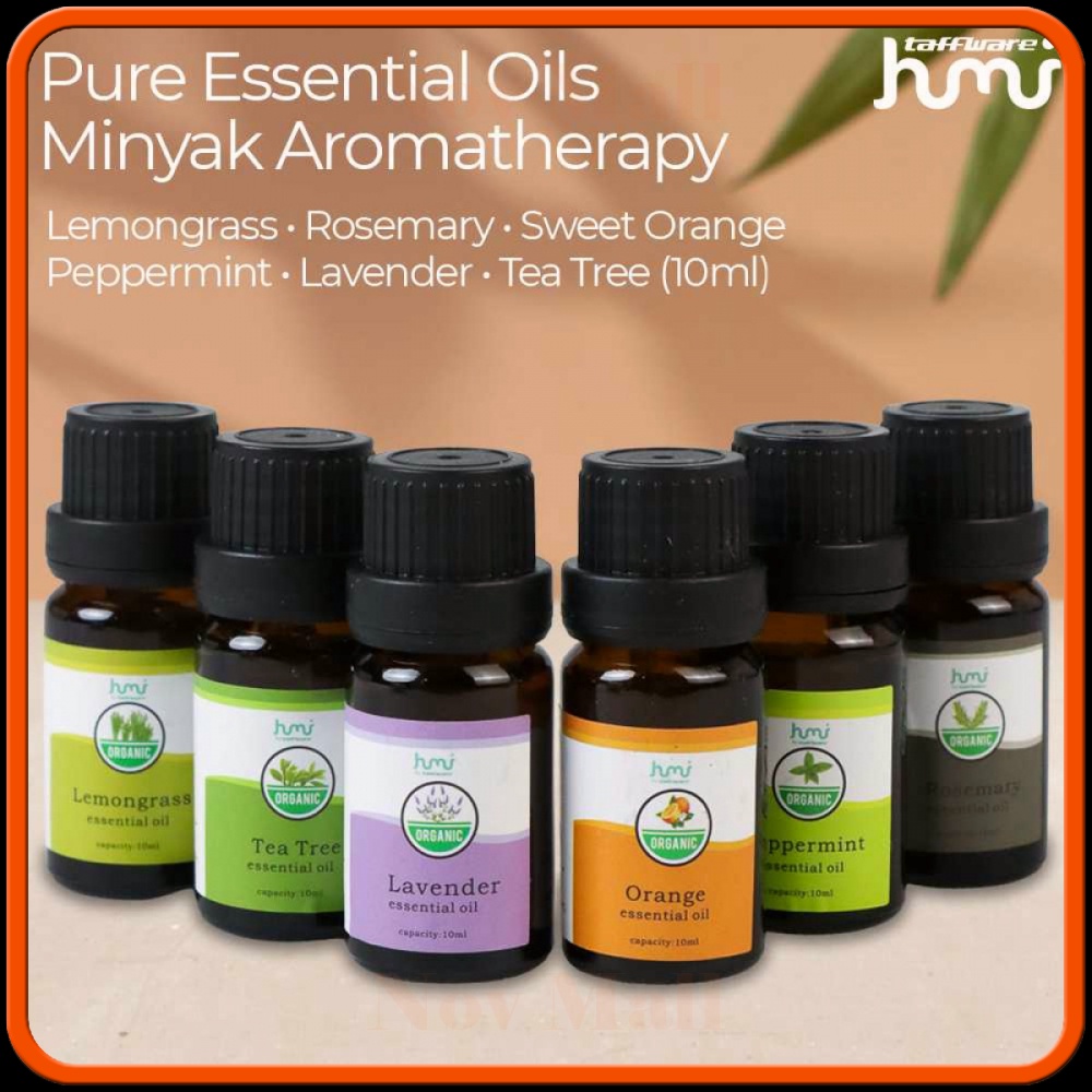 HUMI Pure Essential Oils Minyak Aromatherapy 10ml 6PCS AM859