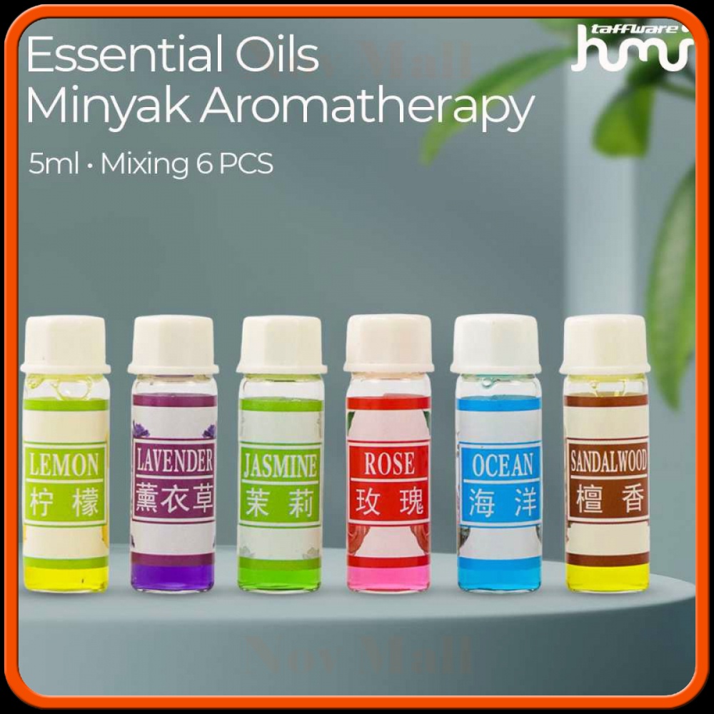 Essential Oils Minyak Aromatherapy 5ml Mixing 6 PCS AM322