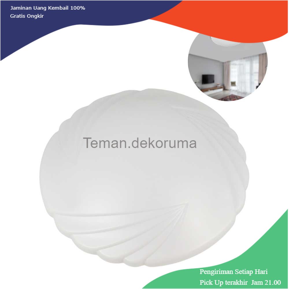 TD - LMP CHENXI Century Lampu Plafon LED Nordic Ceiling 24W 33 cm Cool White - JSDT24