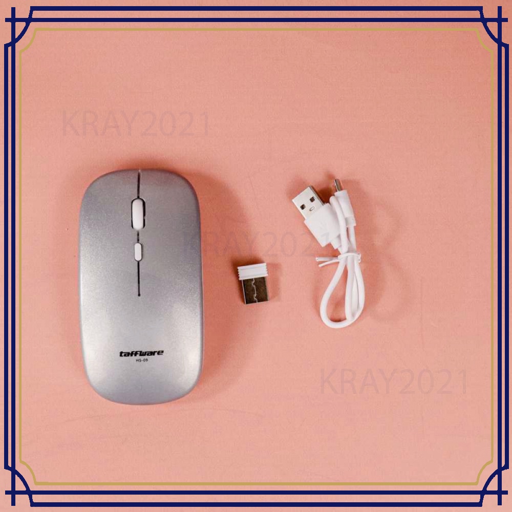 Taffware Mouse Wireless 2.4G Rechargeable MS900