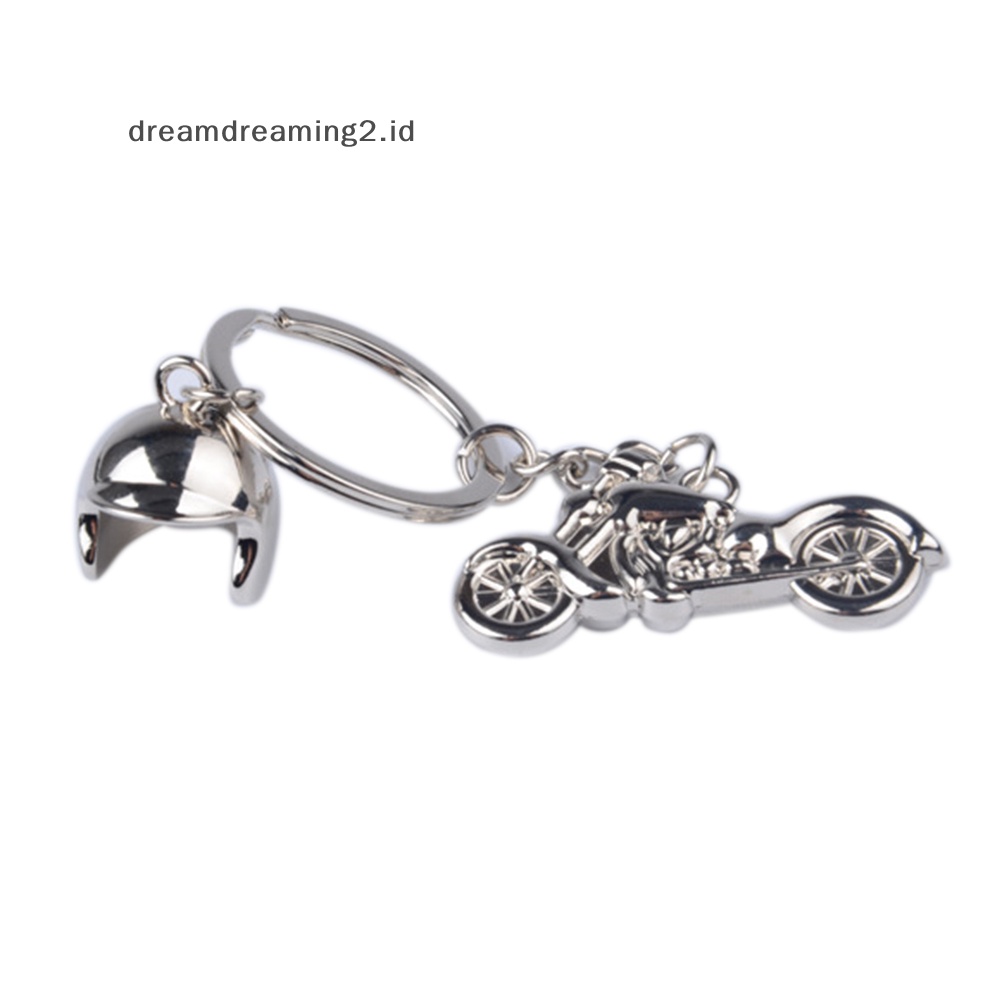(drea) Motor Figure Key chain Metal Gantungan Kunci Mobil Key Holder Hadiah Rantai Pribadi //