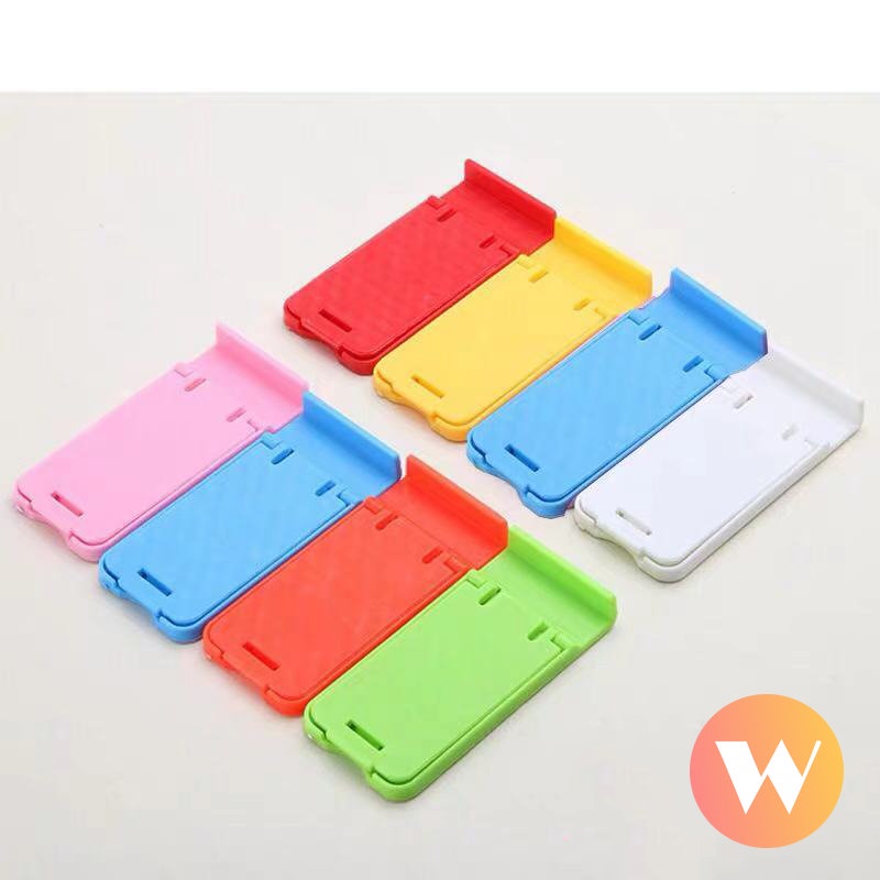 1pc Universal Multifungsi Warna Permen Mini Dudukan Ponsel Meja Lipat Stand Holder Adjustable Untuk IPhone Andorid Phone