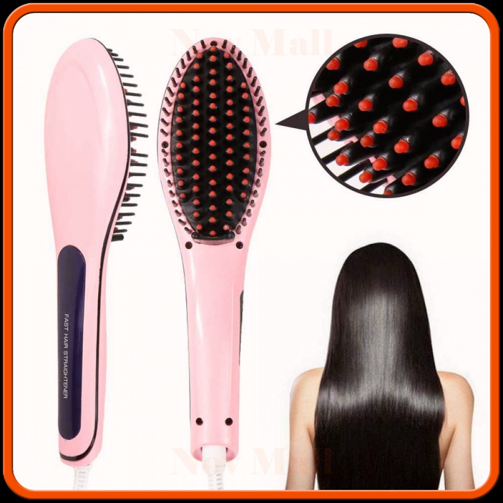 Sisir Catokan Elektrik Ion Pelurus Rambut - HQT-906