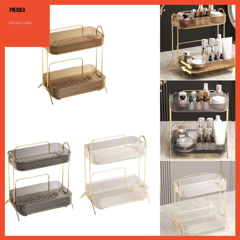 [Predolo] Rak Organizer Kosmetik Rak Bumbu Dapur Pajangan Hiasan Untuk Vanity