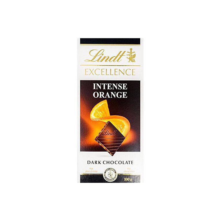 

Lindt Excellence Orange Intense Dark Chocolate 100gr