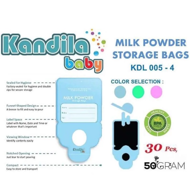 Kandila KDL005-4 Milk Powder Storage Bags 50gr