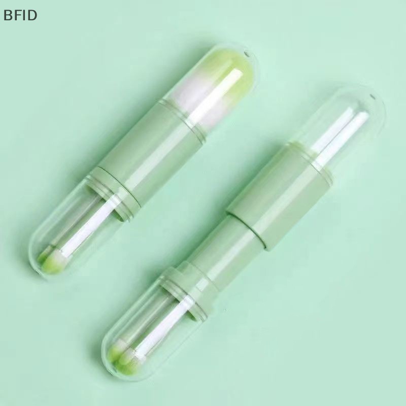 [BFID] Set Kuas Makeup 4in1 Kuas Mata Mini Warna Kulit Ditarik Brush Makeup Portable Brush Kosmetik Untuk Wanita Aksesoris Kecantikan [ID]