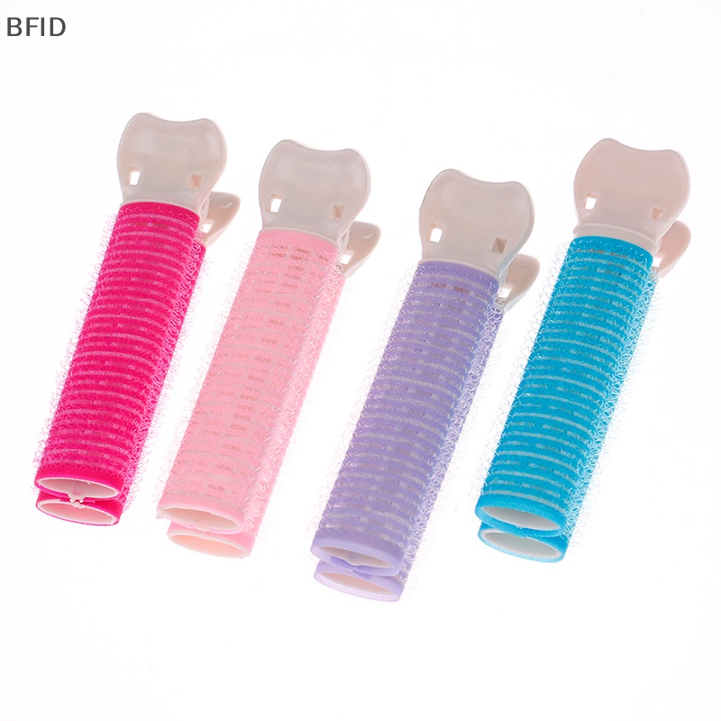 [BFID] 2pcs Hair Curler Clip Self Grip Volume Rambut Akar Berbulu Klip Rambut Keriting Klip [ID]