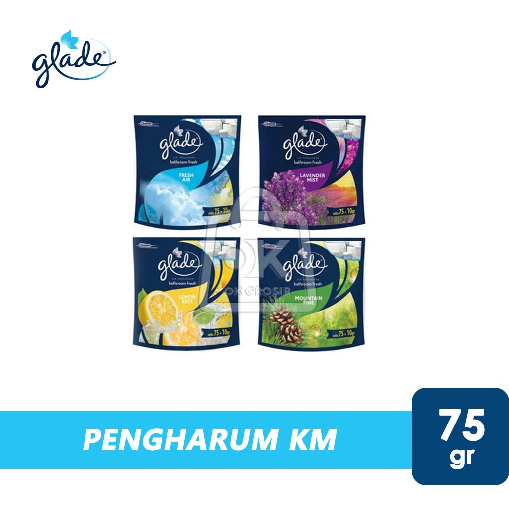 Glade Bathroom Pengharum Kamar Mandi Refill (75 gr)