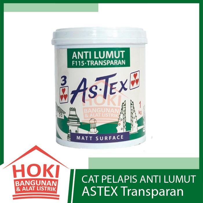 PELAPIS BATU ALAM ASTEX Transparan 1Kg - Stone Coating Waterbased Natural Anti Lumut Anti Jamur