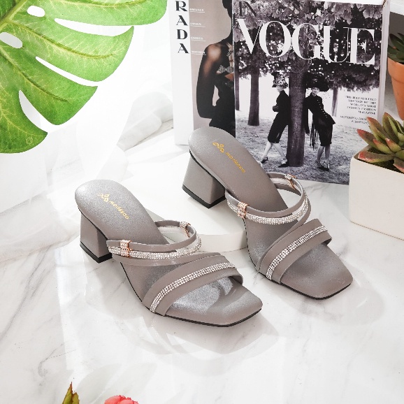 Sandal Wanita ZARA Cunky Heels Tali Ban 1 MC-RN 08