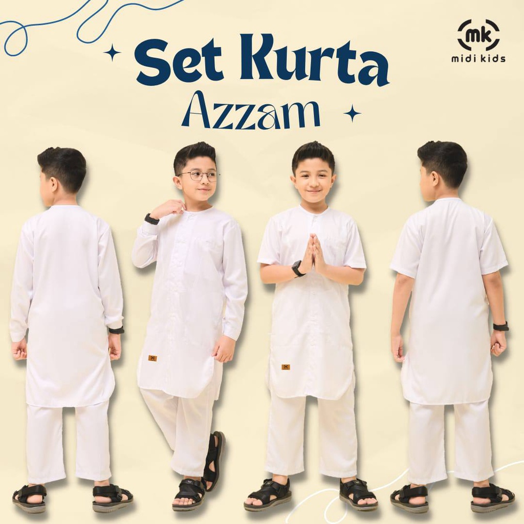 Set Kurta Azzam Midikids