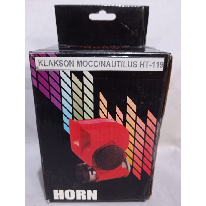 Klakson MOCC Nautilus Dinamo Klakson Kapal Untuk Motor Mobil
