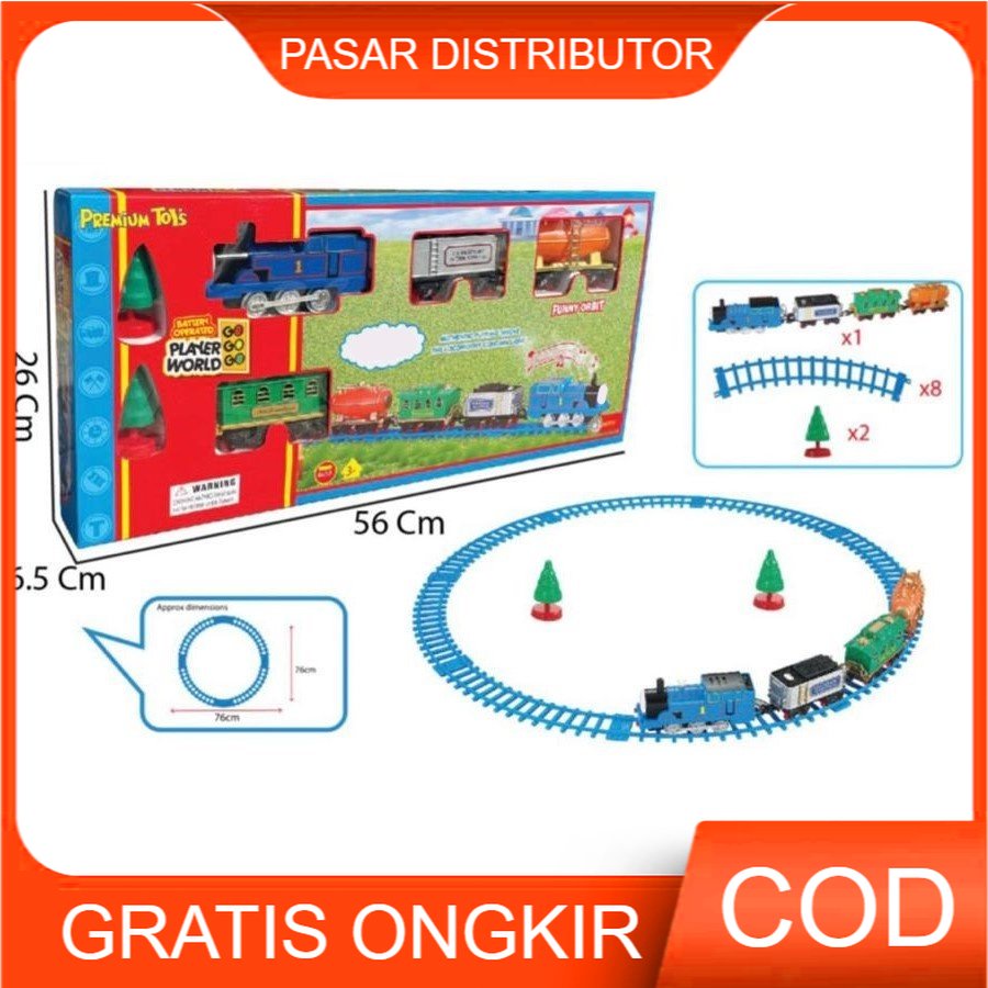 Mainan Anak CHOOCHOO SUPER TRAIN Kereta Api Mengeluarkan Asap CHOOCHOO