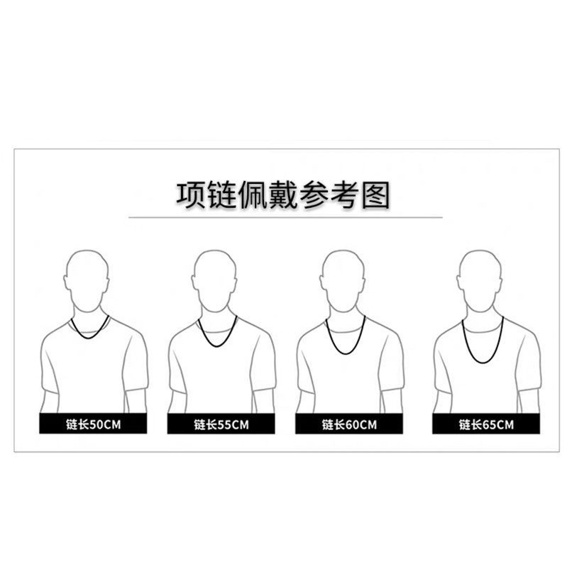 Titanium Steel Tidak Luntur Rantai Tebal Kuba Rantai Kalung Perempuan Pria Trendi ins Eropa Amerika Jalan Hip-Hop Sweatshi