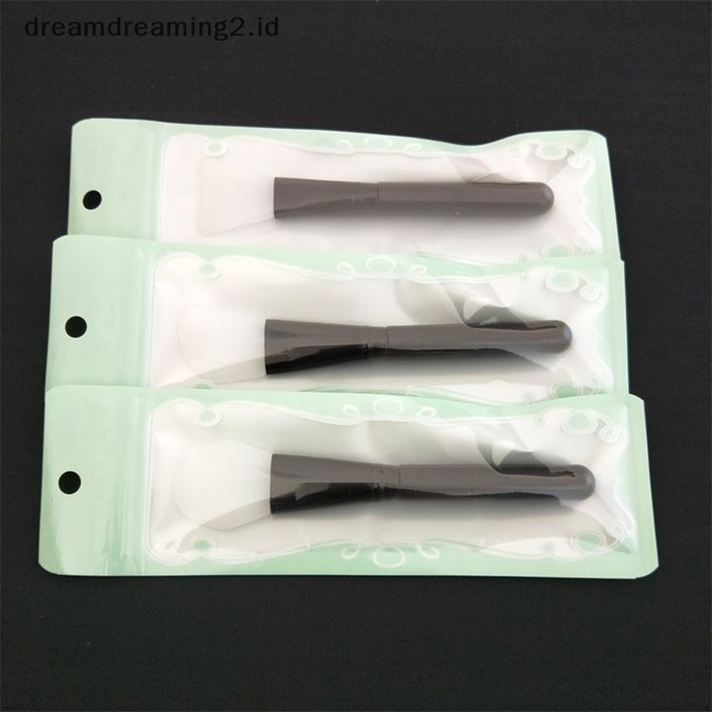 (drea) 1pc Kuas Masker Wajah Silikon Silicone Soft Tip Mask Stick FacialSmudge Mud Mask //