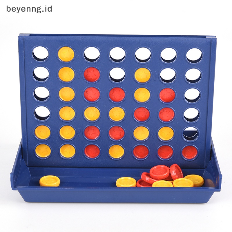 Beyen 1pc Sambung 4in A Line Board Game Mainan Edukasi Anak Untuk Hiburan ID