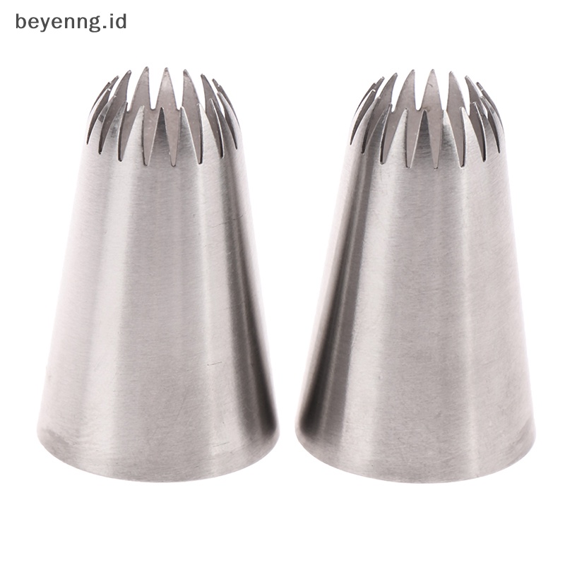 Sepatu Beyen D66 #18buka Bintang Icing Nozzle Piping Tip Stainless Steel Kue Decorag Tips ID