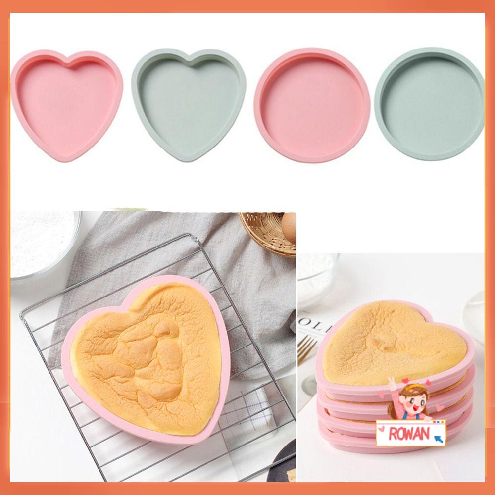 R-FLOWER Cake Baking Pan Bakeware Pastry Dish Cetakan Puding Silikon