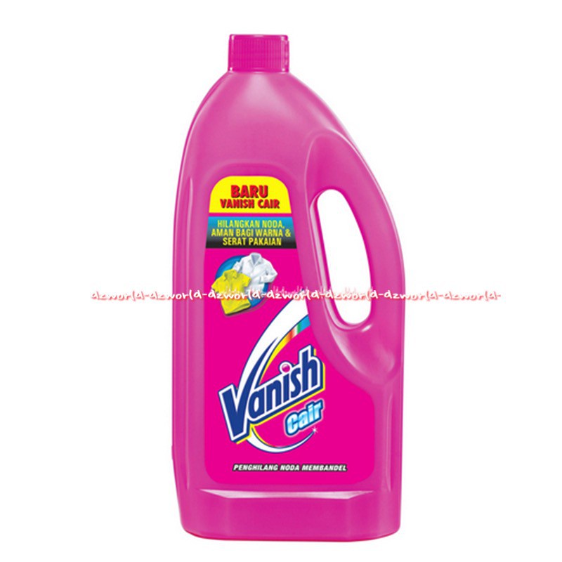 Vanish Botol 1000ml Vanis Cair Penghilang Noda Membantel Pakaian bewarna Fanish fanis Colour 1Liter Vanis