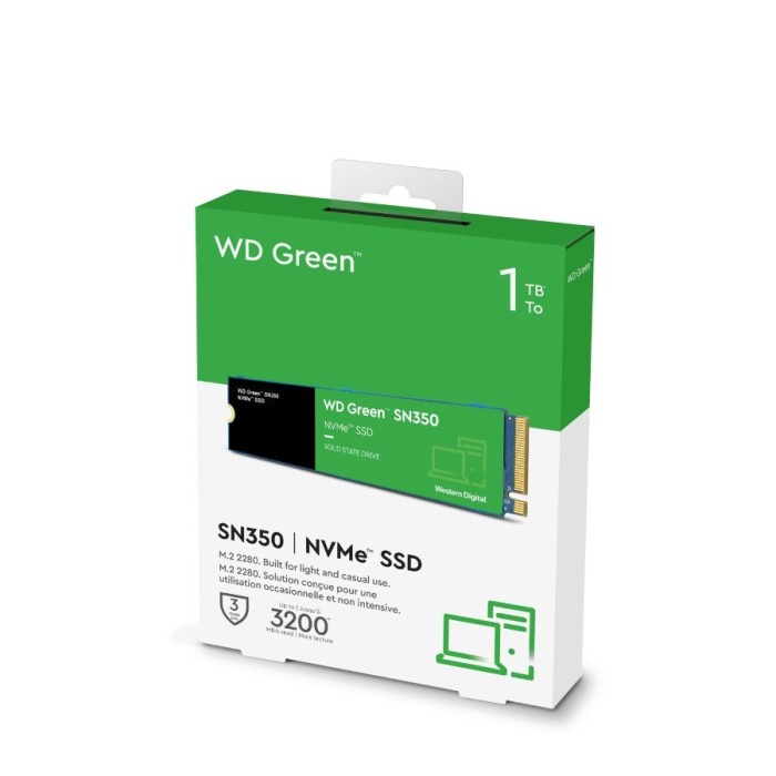 SSD WD Green SN350 1TB M.2 2280 NVMe PCIe