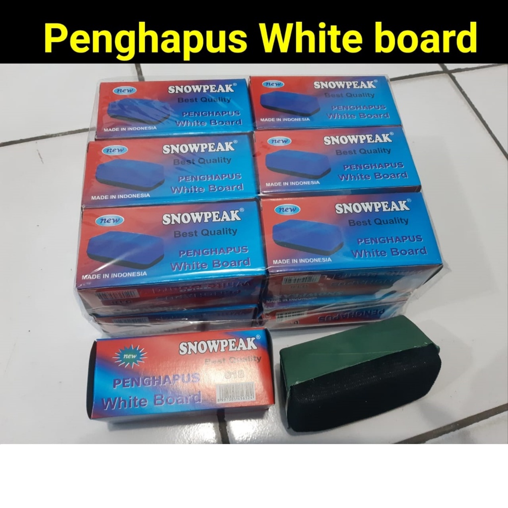 

Rmdodo - Penghapus Papan Tulis / Whiteboard / White board Snowpeak 018