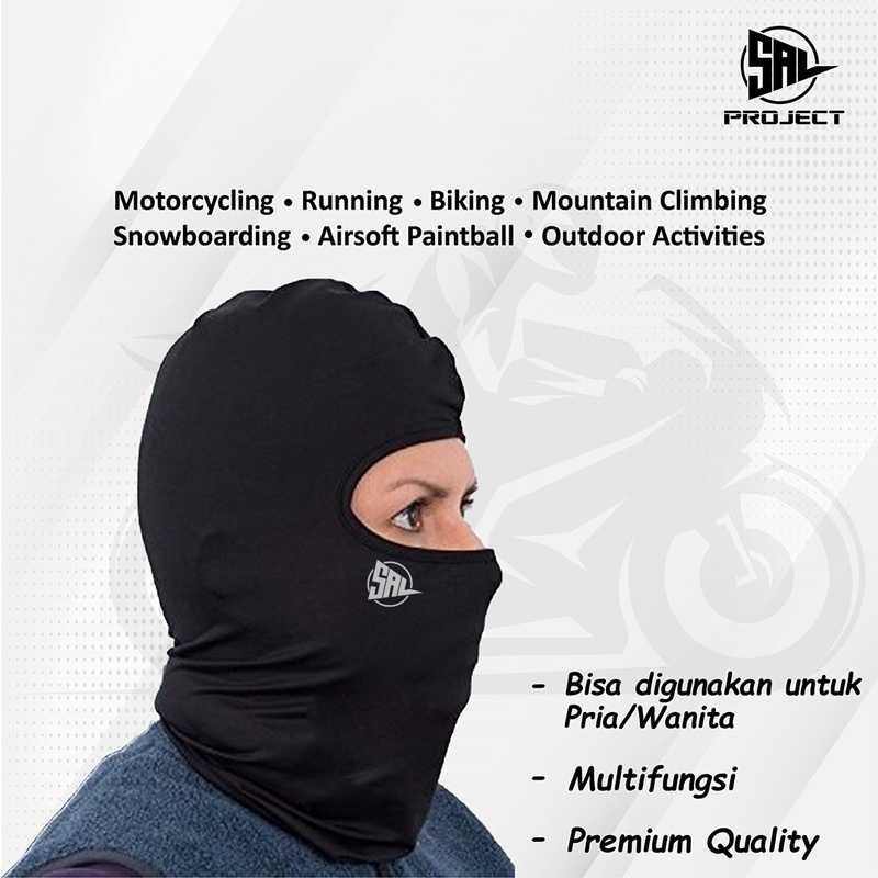 (TERLARIS) BALACLAVA  MOTOR MASKER BUFF NINJA FACE MASK BAHAN PREMIUM MASKER MOTOR PRIA BISA COD TOKO IMAH