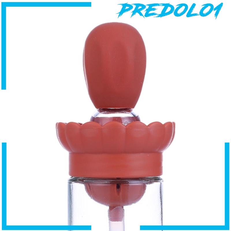 [Predolo1] Sprayer Minyak Goreng 6oz Dispenser Saus Portable Untuk Camping Piknik Baking Merah