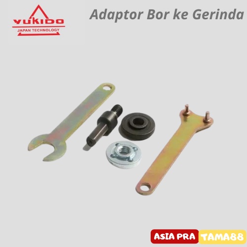 TINGGAL PAKAI!! ADAPTOR 2 ITEM GERINDA &amp; JIGSAW ADAPTER JIGSAW BONUS MATA 5 PCS