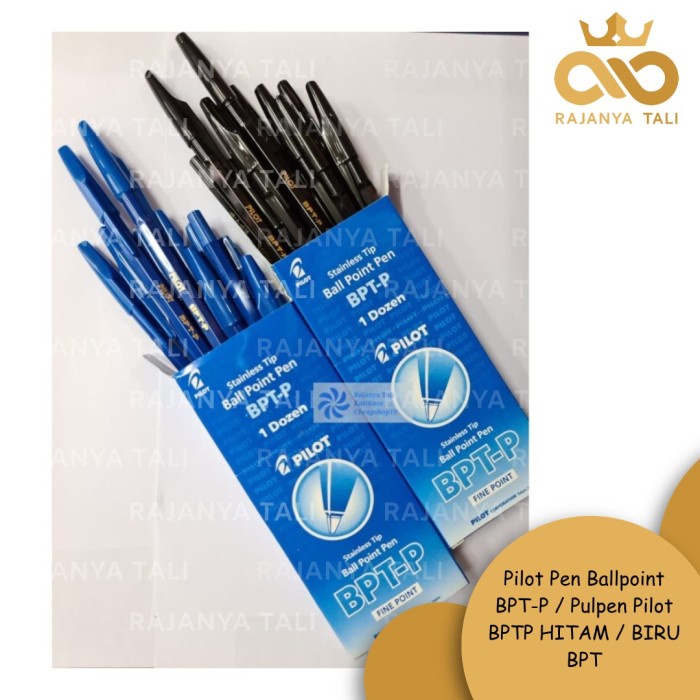 

Pilot Pen Ballpoint BPT-P / Pulpen Pilot BPTP HITAM / BIRU BPT