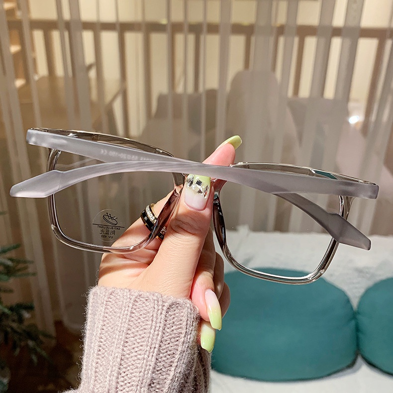 Kacamata Anti Blue Light Transparan Anti Radiasi Untuk Wanita Kacamata Eyeglasses Komputer Goggles Eyewear Glitter Frame