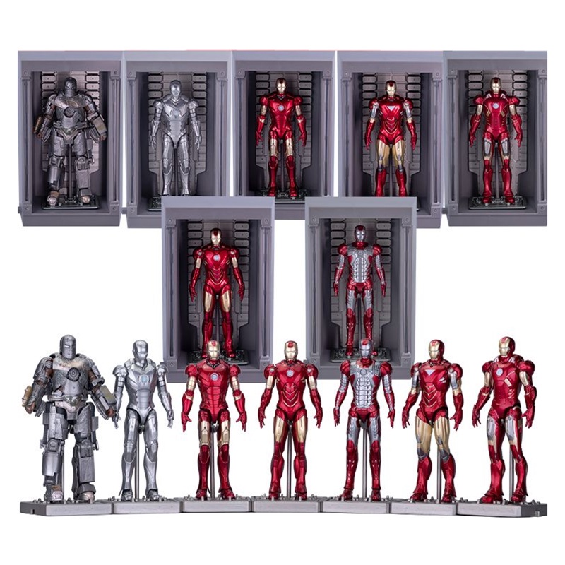 Mesin Perang Iron Man 10th Seri Astronot Besi Koleksi Monger Mainan Marvel legends Action Figure