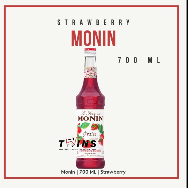 

MONIN SYRUP - STRAWBERRY 700 ML (70 CL)