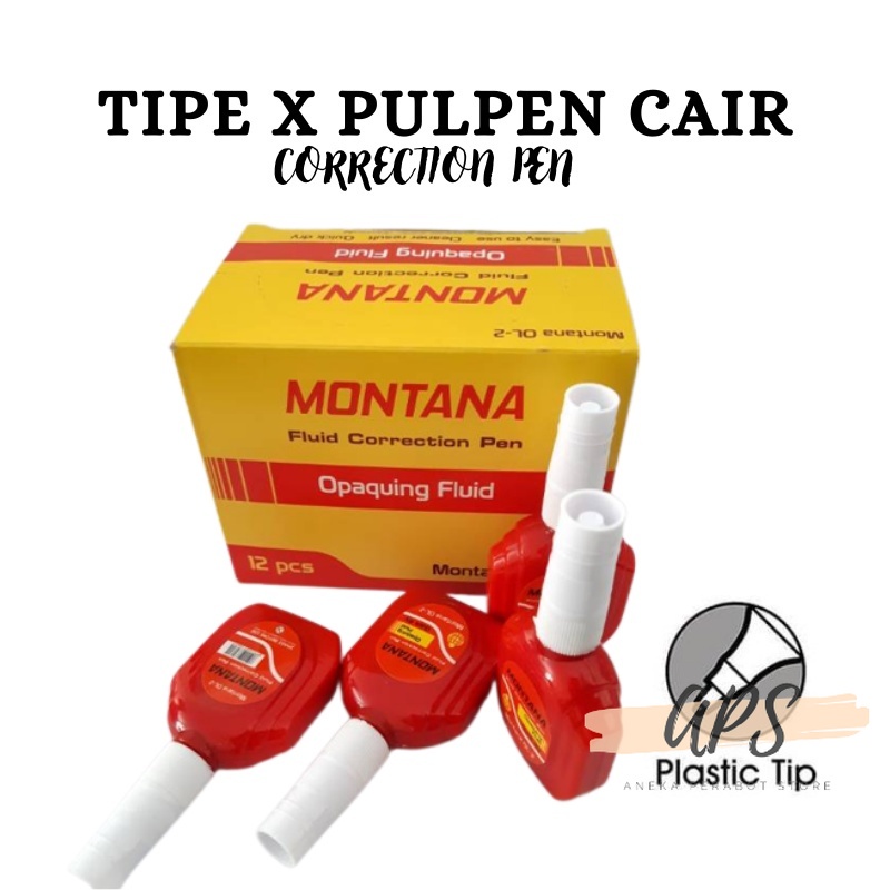 

APS -F315- TIP-EX CORRETION PEN - TIP X PUTIH - TIP X CAIR