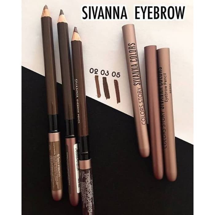 SIVANNA COLORS STORY EYEBROW PENCIL ENAK BANGET DIPAKAINYA