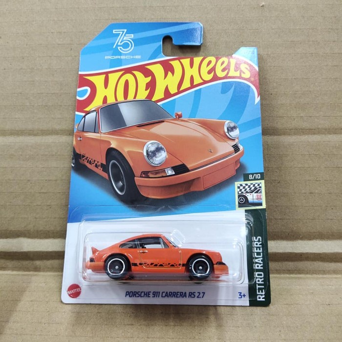 Hotwheels Porsche 911 Carrera RS 2.7 Orange - Lot K 2023