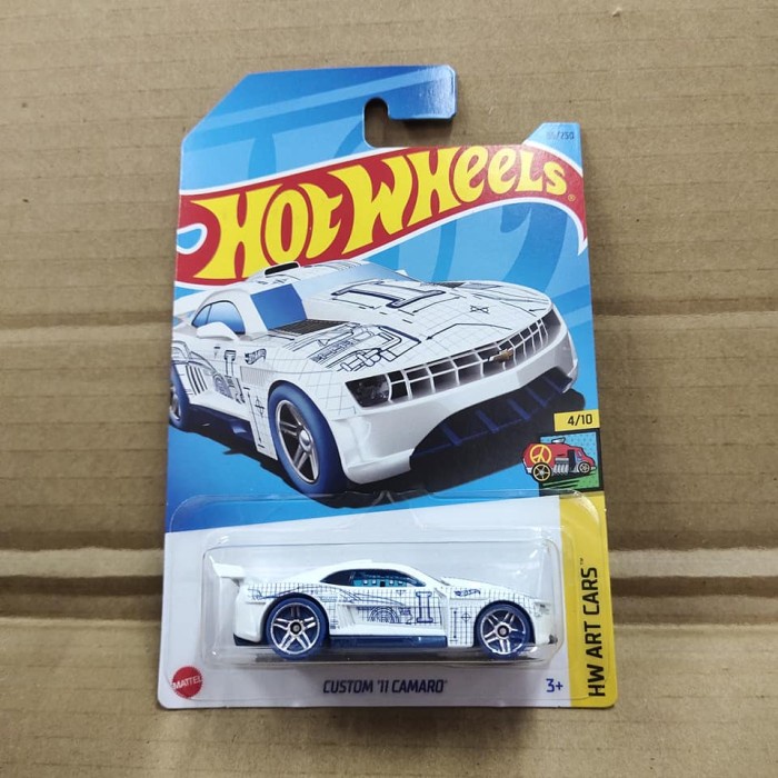 Hotwheels Custom 11 Camaro Putih - Lot J 2023