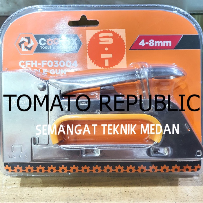 

Murah STAPLES HEKTER GUN TACKER TEMBAK MANUAL GUN TACKER R23 RAPIDE COOFIX EDX348