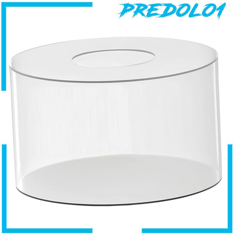 [Predolo1] Cake Tier Round Clear Acrylic Stand Kue Untuk Perlengkapan Pesta Tabletop Pernikahan